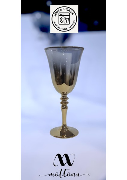 Paşabahçe 440141 Şarap Kadehi 6 Lı Gold Titanyum Kaplama fırsatları
