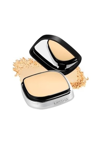 Mıssha Islak ve Kuru Kullanıma Uygun Mineral Pudra Signature Dramatic Twoway Pact No.21 Vanilla Spf 25/pa++