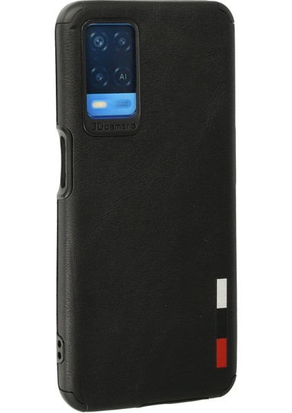 Oppo A54 4g Kılıf Loop Deri Silikon - SIYAH-(5796) - ?61?76E8-3G6961 modelleri