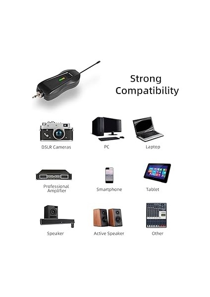 Kablosuz Yaka Mikrofonu Temi Yaka Mikrofonu Gürültü Azaltma Verici ve Alıcı ile Dslr Kamera Alı Telefon Pa Hoparlörü ile Röportaj Video Kaydı Için Uyumlu indirimleri