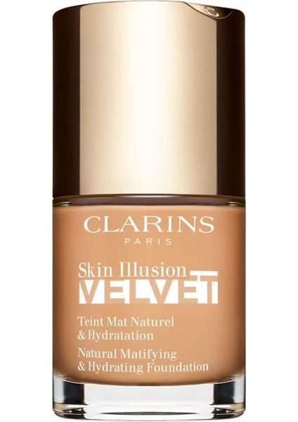 Clarins Skin Illusion Velvet 109C 30 ml Matlaştırıcı Fondöten