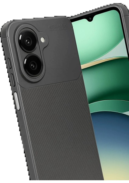 Xiaomi Redmi A5 4g Auto Focus Karbon Kapak - GRI-(5796) - M770K068-R61770