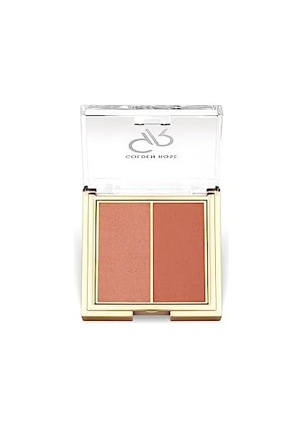 Golden Rose Iconic Blush Duo No:02 Peachy Coral