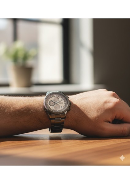 Erkek Kol Saati Antrasit Renk, Antrasit Kadran - Şık Metal Kordon, 2 Yıl Garantili modelleri