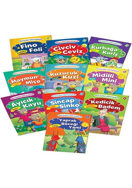 Hikayelerle Dini Değerler Set (10 Takım)