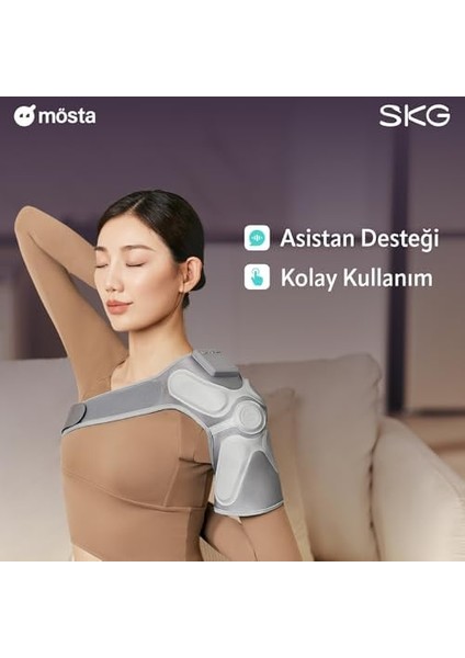 Skg W3 Pro Elektrikli Type-C Hızlı Şarjlı Diz Masaj Aleti, 3 Kademe Isıtma, 5 Farklı Masaj Modu, Shiatsu Yoğurma Hissi, Titreşim ve Sıcak Kompres Özellikli, Diz-Dirsek-Omuz Için Uygun fiyatları