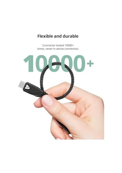 Pd 100W Destekli 5'i 1 Arada Naylon Örgülü Kablo, Çoklu Şarj Kablosu USB A/c Tipi C/yıldırım/manyetik Saat,, Ipad, Macbook, Galaxy ile Uyumlu modelleri