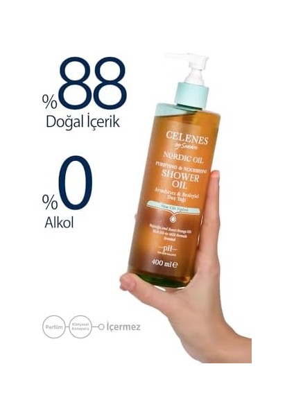 Celenes Celenes Nordic Oil Duş Yağı Tüm Cilt Tipleri