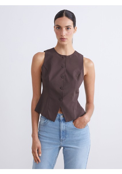 Yeni Sezon Bisiklet Yaka Kadın Klasik Yelek fiyatları