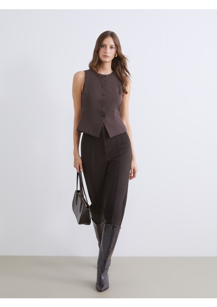 Yeni Sezon Bisiklet Yaka Kadın Klasik Yelek fırsatları