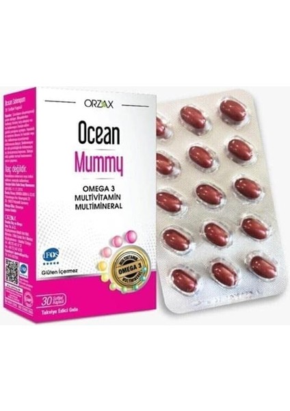 Orzax Ocean-Ocean Mummy 30 Kapsul