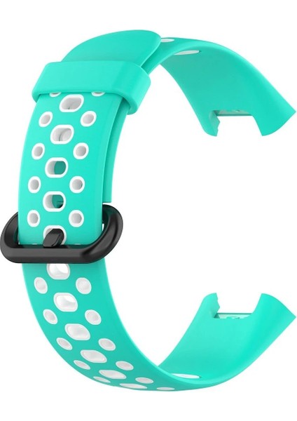 Xiaomi Redmi Watch 2 Spor Delikli Kordon - TURKUAZ-BEYAZ-(5796) - ?58?26E5-6G8158 modelleri