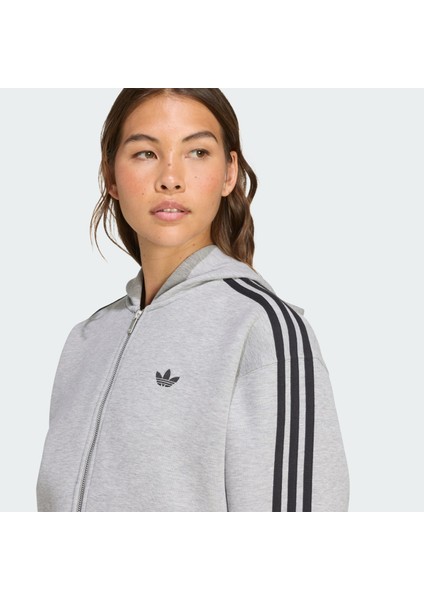 Originals JY2620 Adicolor 3-Stripes Spacer Full-Zip Kapüşonlu Üst