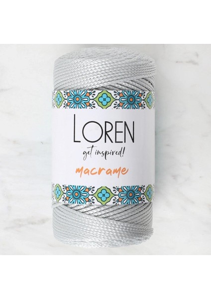 Loren Macrame Gri El Örgü Ipi - Rm 060 - 34331