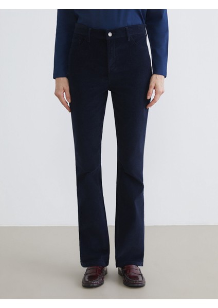 Yeni Sezon Dar Fit Kadife Kadın Pantolon fiyatları