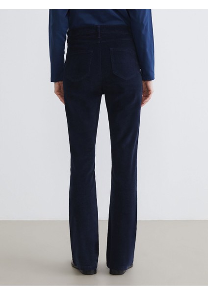 Yeni Sezon Dar Fit Kadife Kadın Pantolon fırsatları