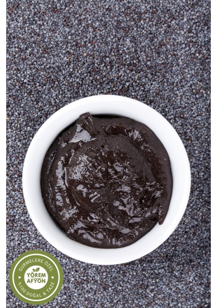 Yörem Afyon Meşhur Afyonkarahisar Taş Değirmende Öğütülmüş Cam Siyah Haşhaş Ezmesi | 350GR. fiyatları