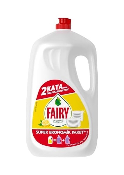 Fairy Süper Ekonomik Paket Sıvı Bulaşık Deterjanı 2600 ml Limon Kokulu modelleri