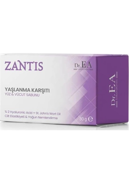 Dr. Ea Laboratories Zantis Anti Aging Face & Body Care 80 gr Sabun