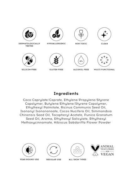 Cream Co. Dudak Parlatıcısı Nemlendirici Besleyici Lip Oil Gloss, Dudak Yağı, Ahududu Aromalı, E Vitamini