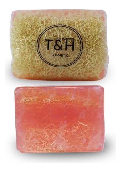 Taveha Cosmetic T&h Doğal Kabak Lifli Güllü Sabunu 130 gr