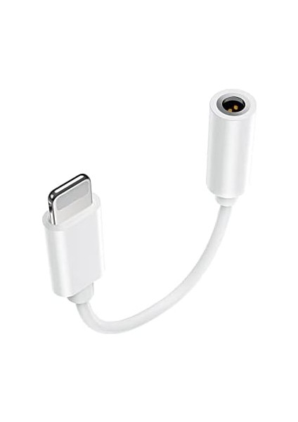 Lightning 3,5 mm Kulaklık Bağlantı Adaptörü, Mfi Sertifikalı, 3,5 mm Ses Aux Jak Adaptörü, Dongle Kablosu, Dönüştürücü, 14, 13, 12, 11 Pro Xr Xs, 7, iPad ile Uyumlu fiyatları