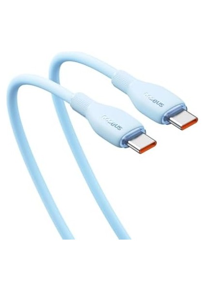 Pudding Hızlı Şarj Özellikli Type-C To Type-C Kablo 100W, 1.2 Metre, Mavi fiyatları