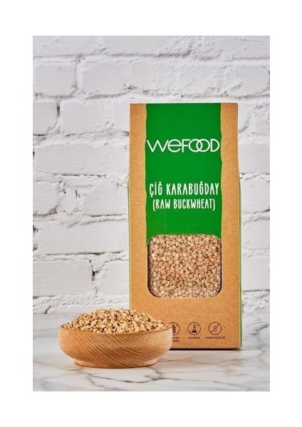 Wefood Glutensiz Çiğ Karabuğday 400 gr fiyatları