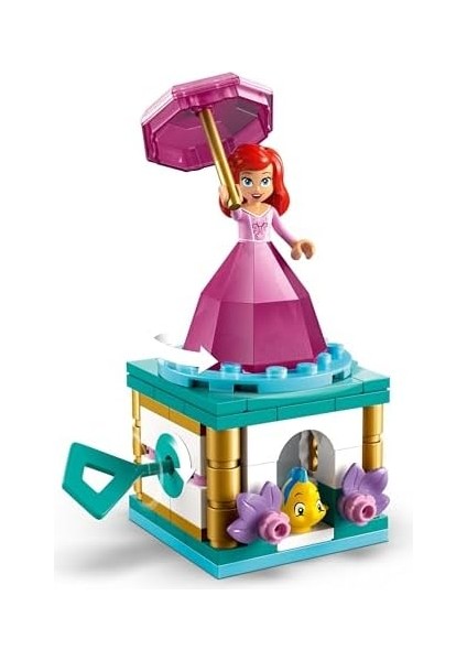 ǀ Dönen Ariel 43259-5 Yaş ve Üzeri Prenses Seven Çocuklar Için Mini Bebek Figürü Içeren Yaratıcı Oyuncak Yapım Seti, Doğum Günü Hediyesi (93 Parça) fiyatları