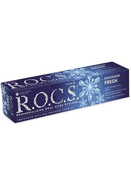 R.o.c.s. R.o.c.s Max Fresh Ağzı Kokusuna Karşı Diş Macunu