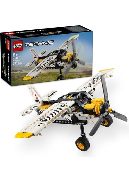 Arazi Uçağı 42198 – 8 Yaş Üstü Erkek ve Kız Çocuklar Için Dönen Pervane ve Pistonlu Motor Içeren Yaratıcı Rol Yapma Oyuncağı, Hediye Fikri (333 Parça)