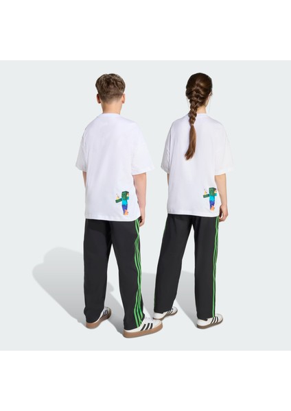 Originals JW7729 adidas x Minecraft Wide Leg Çocuk Eşofman Altı
