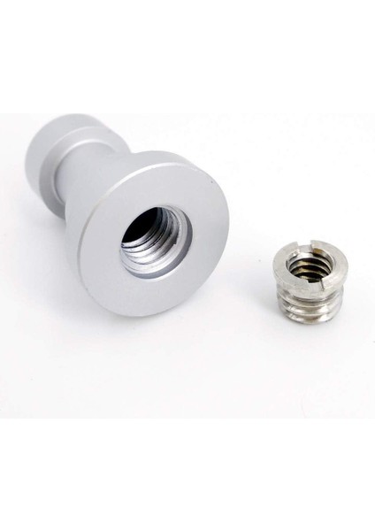 1/4 "ve 3/8" Dişi Dişli Vida Adaptörü Işık Standı Dönüştürme Vidası