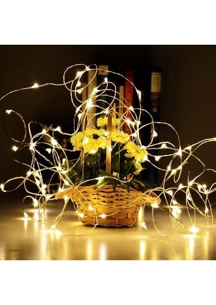 LED Işık 3 Metre (Sarı) Pilli Aydınlatma Şerit LED Saçak Spot Süsleme (1 Adet) modelleri