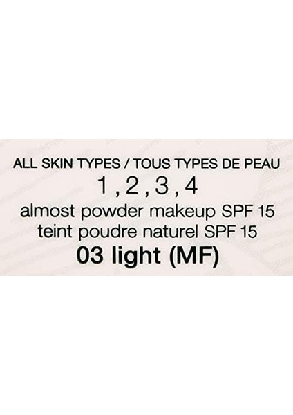 Clinique Almost Powder Makeup SPF15 03 Light Pudra 1 Paket (1 x 10 G) fiyatları