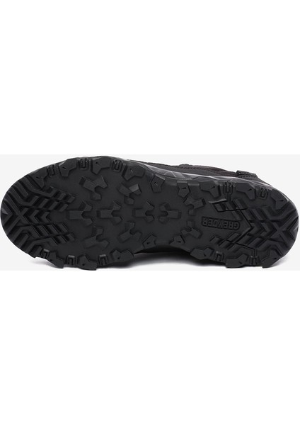 Erkek Siyah Hakiki Deri Su Geçirmez Outdoor Ayakkabı 5K1GA00171