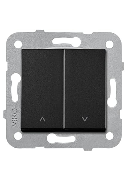 Novella Siyah Jaluzi Kumanda Mekanizma+Düğme Kapak Çabuk Bağlantı fiyatları