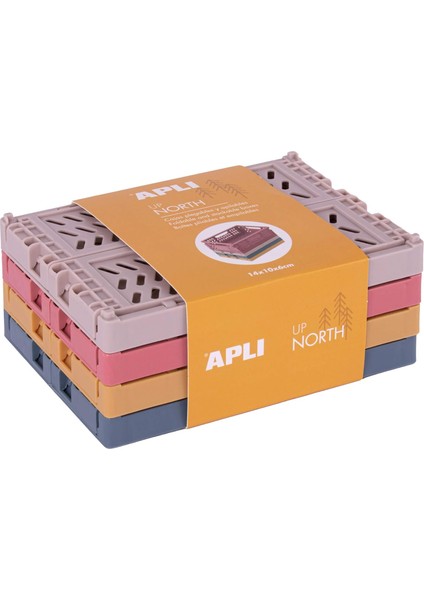 Diger Katlanabilir 4 Adet Sepet 14 * 10