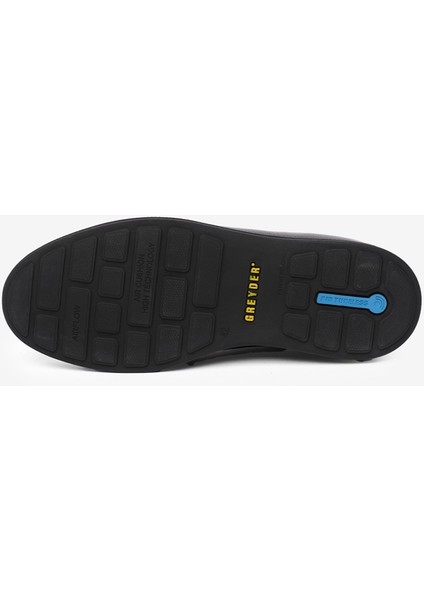 Erkek Siyah Hakiki Deri Comfort Ayakkabı 5K1FA00240