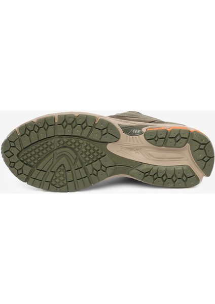 Erkek Haki Hakiki Deri Su Geçirmez Outdoor Ayakkabı 5K1GA17781