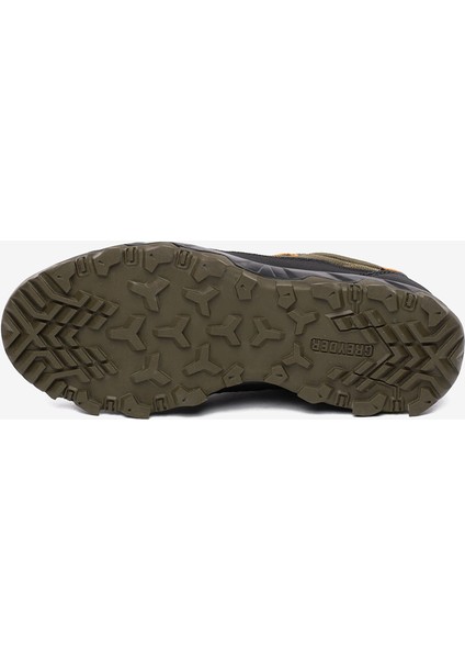 Erkek Haki Hakiki Deri Su Geçirmez Outdoor Ayakkabı 5K1GA00171