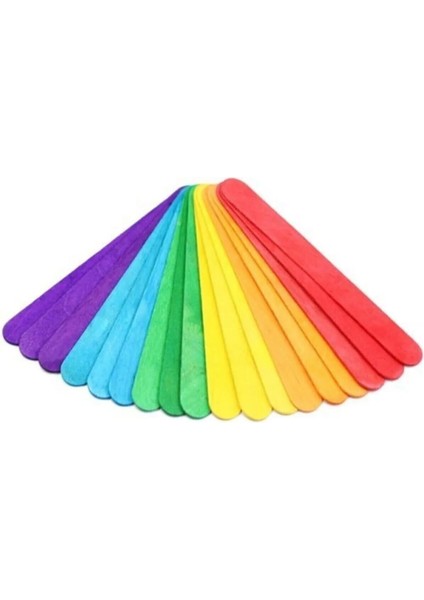 Ahşap Dil Çubuğu 50'li (1 Paket)