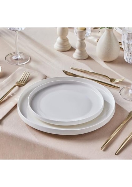 Stream Saturn 24 Parça 6 Kişilik Yemek Takımı Beyaz modelleri