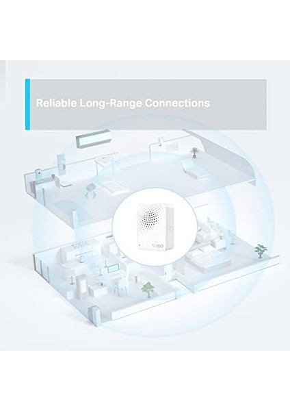H100, Akıllı Hub, Akıllı Anahtar, Düğme ve Sensörle Çalışır, 64 Cihaz Bağlanabilir, 19 Zil Sesi Seçeneği, Kablolama Gerekmez fiyatları