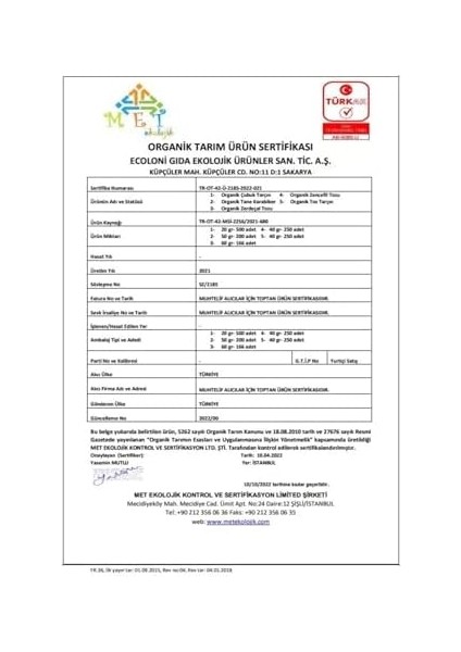 Og Organik Toz Zencefil 40 gr