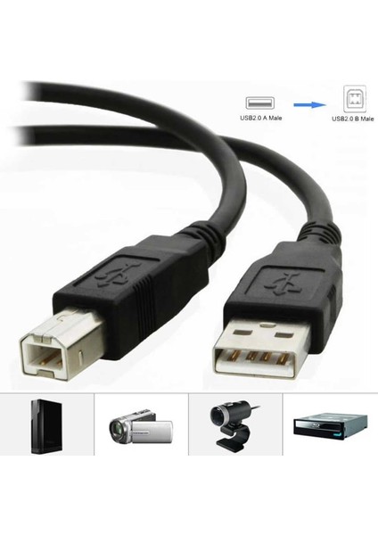 1349 USB Yazıcı Printer Ara Bağlantı Kablosu 5 Metre Yüksek Standart (28AWG) Sıfır Veri Kaybı ve Uzun Ömür (Filtreli) (LN-1349 USB 5 Mt) fiyatları