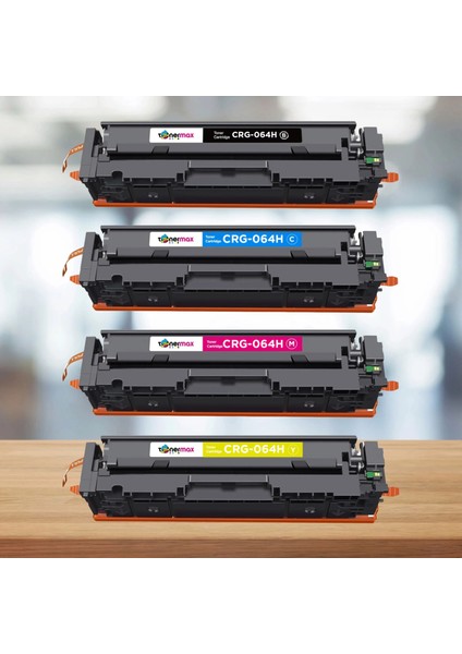 Canon I-Sensys MF-832CDW Muadil Toner Seti Çipli - Yüksek Kapasiteli / CRG-064H