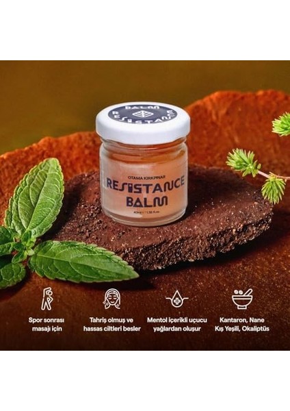 Otama Kırkpınar Resistance Balm, Mentol Içerikli 40 ml