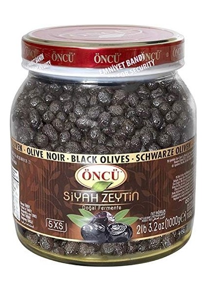 Öncü Siyah Zeytin 5xs 1 kg