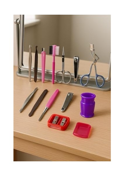 Mta Hıgh-Tech 11 Parça Kaş, Kirpik ve Yüz Bakım Seti – Cımbız, Tırnak Makası, Kirpik Kıvırıcı, Kaş Fırçası, Ustura ve Yardımcı Ekipmanlarla Eksiksiz Güzellik Seti fiyatları